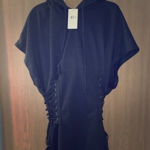 Black Hoodie Dress
